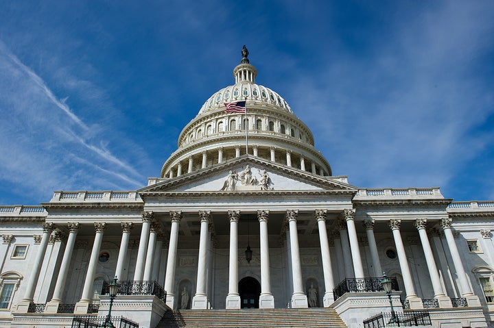 The dome of the US Capitol is seen in Washington, DC on March 23, 2013. AFP PHOTO / Karen BLEIER (Photo credit should read KAREN BLEIER/AFP/Getty Images)