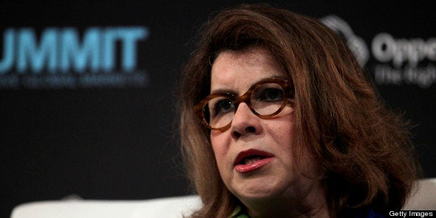 Carmen Reinhart, a professor at Harvard University, speaks at the Bloomberg Markets 50 Summit in New York, U.S., on Thursday,