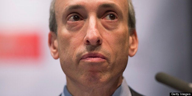 Gary Gensler, chairman of the U.S. Commodity Futures Trading Commission (CFTC), speaks during the International Financial Ser