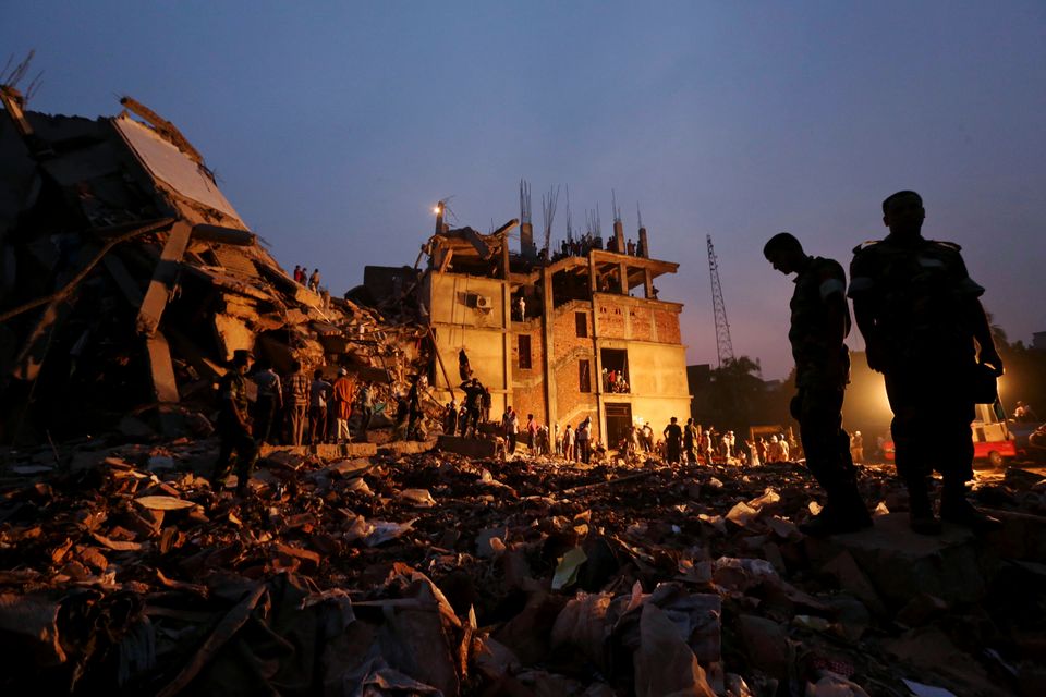 Rana Plaza Collapse -- Bangladesh -- 2013