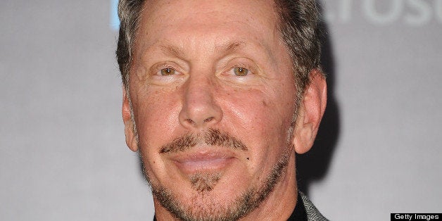 HOLLYWOOD, CA - MAY 14: Larry Ellison attends the premiere of 'Star Trek Into Darkness' at Dolby Theatre on May 14, 2013 in Hollywood, California. (Photo by Jason LaVeris/FilmMagic)