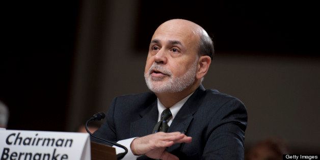 UNITED STATES - May 22 : Ben Bernanke, Chairman, Board of Governors of the Federal Reserve System testifies before the Joint Economic Committee in the Dirksen Senate Office Building in Washington, D.C. on the economic outlook. (Photo By Douglas Graham/CQ Roll Call)