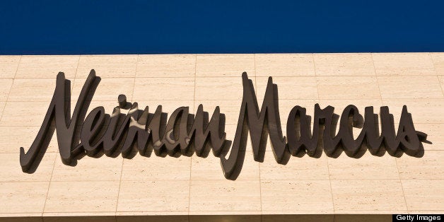 LAS VEGAS, NV - NOVEMBER 18: The entrance to Neiman Marcus at the Fashion Show Shopping Center November 18, 2012 in Las Vegas, Nevada. Tourism in America's ''Sin City'' is slowly making a comeback from the Great Recession with visitors filling the hotels, restaurants, and casinos in record numbers. (Photo by George Rose/Getty Images)