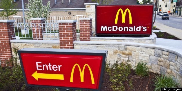 BATAVIA, IL - MAY 12: McDonald's, in Batavia, Illinois on MAY 12, 2013. (Photo By Raymond Boyd/Getty Images)