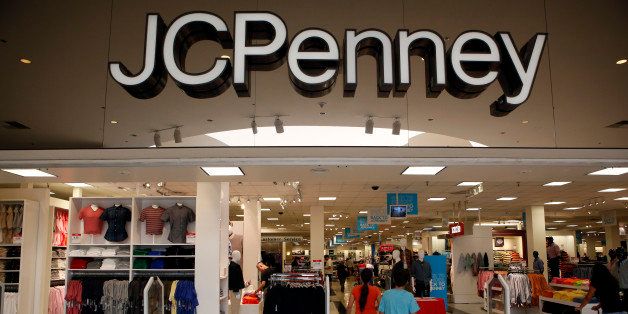 Shoppers enter a J.C. Penney Co. store inside the Glendale Galleria shopping center in Glendale, California, U.S., on Friday, Aug. 16, 2013. Analysts predict a wider second-quarter loss and the ninth straight sales drop when J.C. Penney reports on Aug. 20, though improvements are projected for the second half of the fiscal year. Photographer: Patrick T. Fallon/Bloomberg via Getty Images