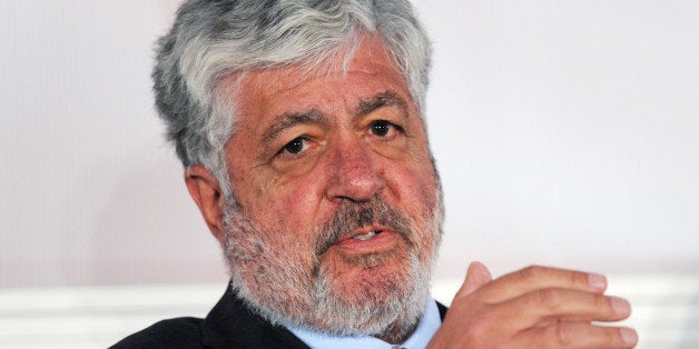 Robert Benmosche, chief executive officer of American International Group Inc. (AIG), speaks at the Standard & Poor's 29th An