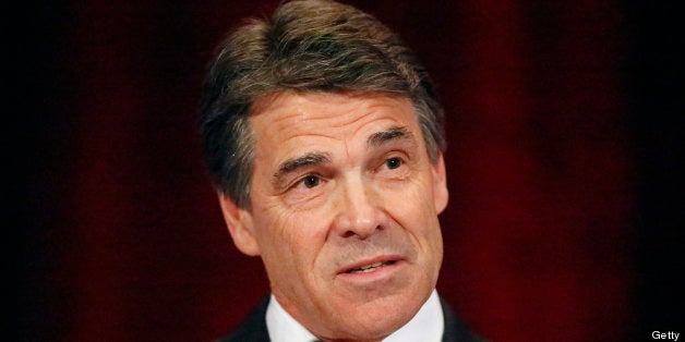 GRAPEVINE, TX - JUNE 27: Texas Gov. Rick Perry speaks to the National Right to Life convention at the Hyatt Regency DFW Inte