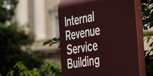 WASHINGTON, DC - JULY 22: The Internal Revenue Service Building is shown July 22, 2013 in Washington, DC. Due to current shortfalls in the federal budget, all Internal Revenue Service operations are closed today, with another furlough day scheduled for next month. (Photo by Win McNamee/Getty Images)