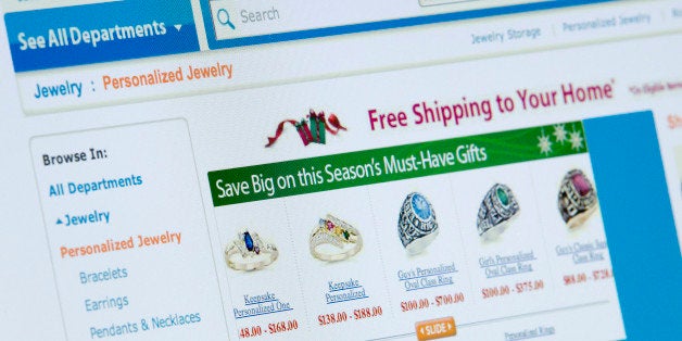 Wal-Mart Stores Inc. holiday shopping specials are displayed on a computer screen in New York, U.S., on Thursday, Nov. 11, 2010. Wal-Mart, the world's biggest retailer, is offering free shipping to homes on almost 60,000 holiday items through its website as it vies for budget-conscious shoppers. Photographer: Jin Lee/Bloomberg via Getty Images