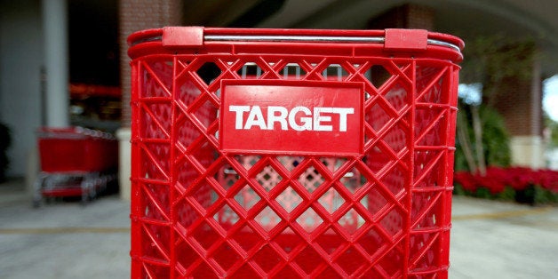 MIAMI, FL - DECEMBER 19: Carts are seen outside of a arget store on December 19, 2013 in Miami, Florida. Target announced that about 40 million credit and debit card accounts of customers who made purchases by swiping their cards at terminals in its U.S. stores between November 27 and December 15 may have been stolen. (Photo by Joe Raedle/Getty Images)