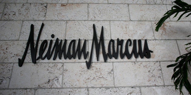 CORAL GABLES, FL - SEPTEMBER 09: A Neiman Marcus sign is seen the outside of one of the stores on September 9, 2013 in Coral Gables, Florida. Reports indicate that Neiman Marcus is being sold for $6 billion to Ares Management and the Canada Pension Plan Investment Board. (Photo by Joe Raedle/Getty Images)