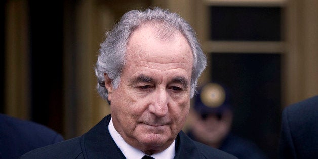 UNITED STATES - MARCH 10: Bernard Madoff, founder of Bernard L. Madoff Investment Securities LLC, leaves federal court in Ne