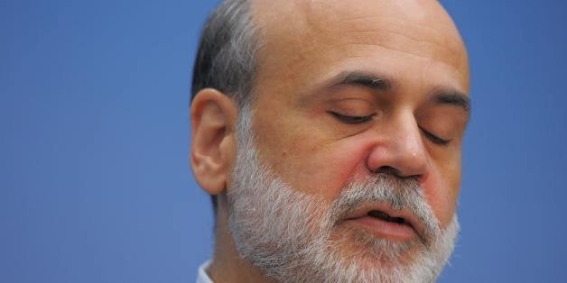 Federal Reserve Chairman Ben Bernanke delivers the keynote address at the Brookings Institution forum on the September 2008 financial crisis September 15, 2009 in Washington, DC. AFP PHOTO/Mandel NGAN (Photo credit should read MANDEL NGAN/AFP/Getty Images)