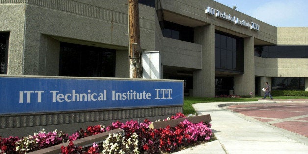 UNITED STATES - MARCH 15: This is the campus of ITT Technical Institute in Anaheim, California, Monday, March 15, 2004. Eight officials at ITT Educational Services Inc. sold more than $27 million of stock in the 17 months between the time the technical school operator learned of a California attorney general's investigation into its practices and its first disclosure of the probe to investors last week. (Photo by Susan Goldman/Bloomberg via Getty Images)