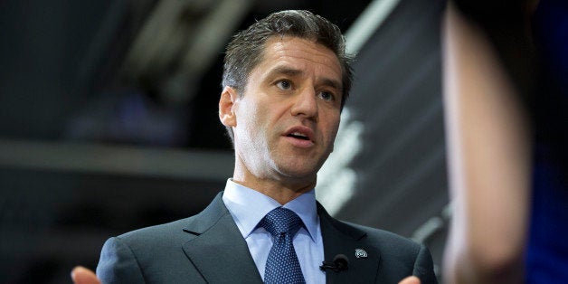 Robert 'Rob' Marcus, president and chief operating officer of Time Warner Cable Inc., speaks during a Bloomberg Television interview at the National Cable and Telecommunications Association (NCTA) Cable Show in Washington, D.C., U.S., on Tuesday, June 11, 2013. The Cable Show is expected to bring in more than 10,000 attendees with 286 companies on the exhibit floor. Photographer: Andrew Harrer/Bloomberg via Getty Images 