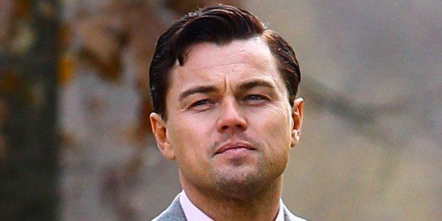 NEW YORK, NY - NOVEMBER 20: Leonardo DiCaprio is seen on the set of 'The Wolf of Wall Street' on November 20, 2012 in New York City. (Photo by Alo Ceballos/FilmMagic)