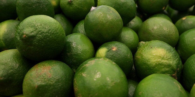 SAN FRANCISCO, CA - MARCH 27: Limes are displayed at Cal-Mart Grocery on March 27, 2014 in San Francisco, California. Food prices are on the rise and expected to keep edging up throughout the year as the drought and other factors have impacted the availability and cost of groceries like coffee, milk, limes and pork. (Photo by Justin Sullivan/Getty Images)