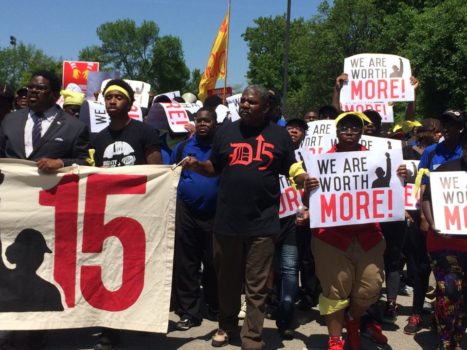 McDonald's Protesters Take To Oak Brook, Ill. Headquarters