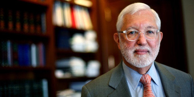 NEW YORK, NY - SEPTEMBER 03: Judge Jed Rakoff poses for a portrait in his office at the Daniel Patrick Moynihan court house i