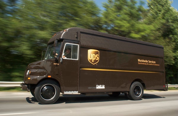 These Old School Photos Show The Evolution Of UPS' Big Brown Delivery ...