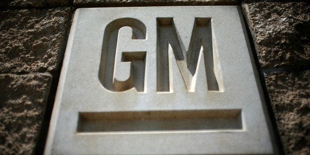 ARLINGTON, TX - JULY 13: The GM logo is seen at the General Motors Arlington Assembly Plant July 13, 2009 in Arlington, Texas. More than 2,000 workers were expected to return to the assembly plant today after General Motors Corp. closed 13 North American factories for two months to slash inventory in which time the company filed for bankruptcy. (Photo by Tom Pennington/Getty Images)