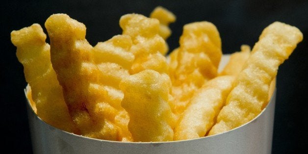 Satisfries, a new lower calorie and lower fat french fry from the fast food restaurant chain Burger King, appear in Washingto