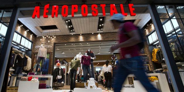A shopper walks by an Aeropostale Inc. store at the Santa Fe Mall in Mexico City, Mexico, on Friday, Sept. 20, 2013. Aeropostale, a specialty retailer of casual apparel for young women and men, last week rose the most in almost two years after private-equity firm Sycamore Partners took an 8 percent stake in the company. Photographer: Susana Gonzalez/Bloomberg via Getty Images