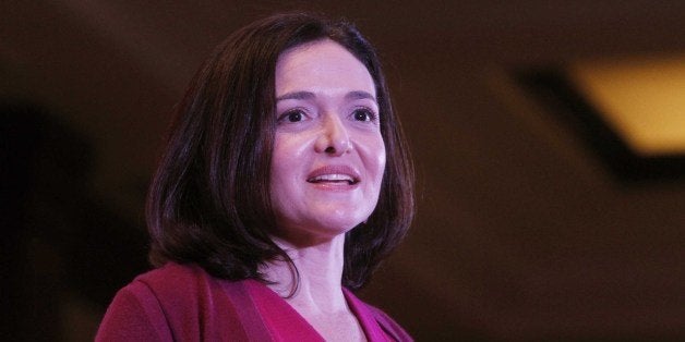 NEW DELHI, INDIA - JULY 2: Facebook Chief Operating Officer (COO) Sheryl Sandberg attends an interactive session organized by