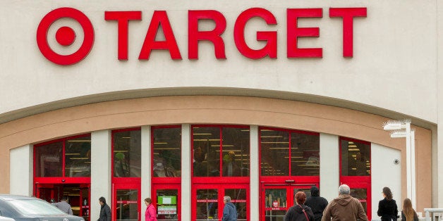 FILE -- In this Dec. 19, 2013 file photo, shoppers arrive at a Target store in Los Angeles on Thursday, Dec. 19, 2013. Target reports quarterly financial results on Wednesday, May 21, 2014. (AP Photo/Damian Dovarganes, File)