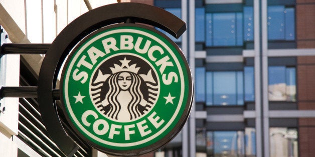 This was one of the first Starbucks I went in, outside the Stock Exchange in London. Now they're everywhere.