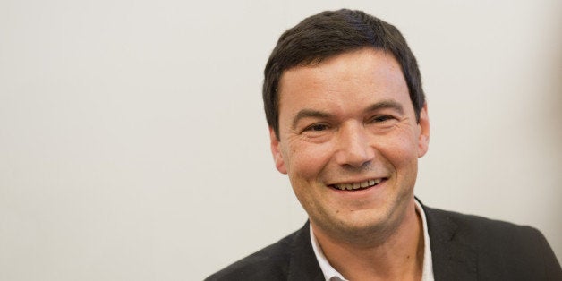 Frankfurt, Germany - October 09: Economist Thomas Piketty attends Frankfurt Book Fair 2014 on October 09, 2014 in Frankfurt,