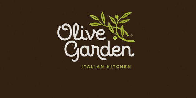 This image released by Darden Restaurants on Monday, March 3, 2013, shows the new "Olive Garden" logo. In a call with analysts on Monday, executives at Darden Restaurants Inc. expressed confidence they could bring about a âbrand renaissanceâ at the Italian chain with a new look and updated menu that presented food with âa sense of flair and sophistication.â (AP Photo/Darden Restaurants Inc.)