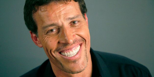 Tony Robbins poses for a portrait Monday, July 26, 2010 in New York. (AP Photo/Jeff Christensen)