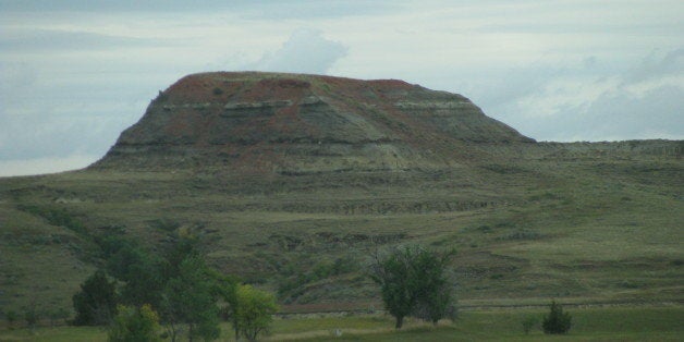 North Dakota Badlands near Medora, North Dakota, USA. Photographed on 8 September 2009.Joint Â©Â© Arthur D. Chapman and Audrey Bendus.