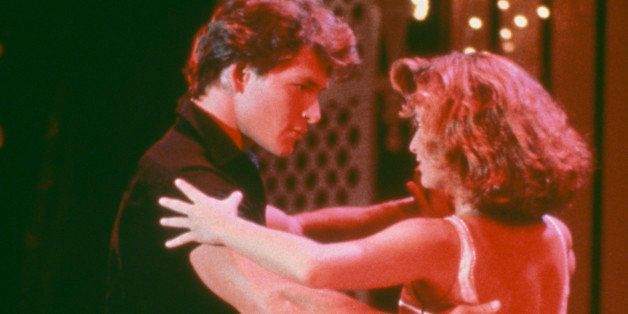 American actors Patrick Swayze (1952 - 2009) and Jennifer Grey star in the film 'Dirty Dancing', 1987. (Photo by /Getty Images)