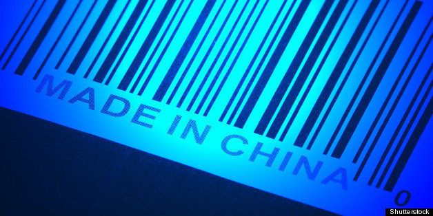 made in china and barcode ...