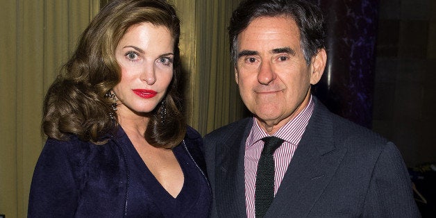 NEW YORK, NY - DECEMBER 12: Model Stephanie Seymour (L) and Peter Brant attend the 11th Annual Children Of Armenia Fund Holiday Gala at Cipriani 42nd Street on December 12, 2014 in New York City. (Photo by Michael Stewart/Getty Images)