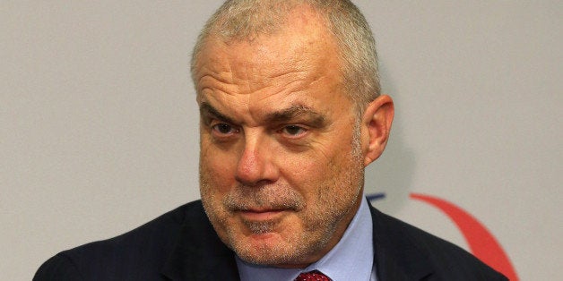 WASHINGTON, DC - SEPTEMBER 16: Mark T. Bertolini chairman and CEO of Aetna, participates in a discussion at the Bipartisan Policy Center, September 16, 2014 in Washington, DC. The Bipartisan Policy Center released a report titled Innovative Strategies from America's Business Leaders. (Photo by Mark Wilson/Getty Images)