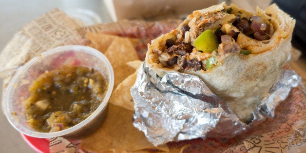 Carnitas burrito