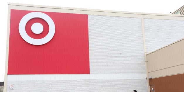 TORONTO, ON - NOVEMBER 19 - Exterior pictures of Target store in Cloverdale Mall in Toronto on November 19, 2014