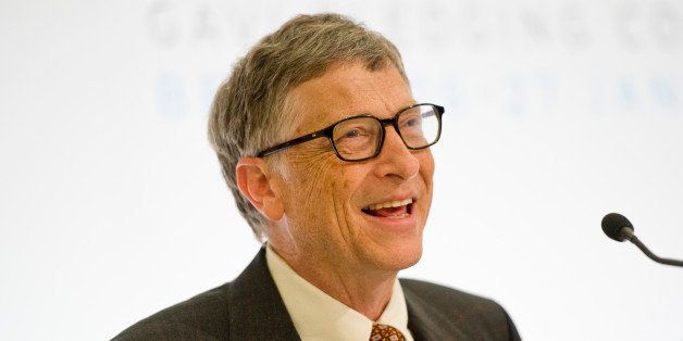 Berlin, Germany - January 27: Bill Gates, founder of Bill and Melinda Gates foundation on January 27, 2015 in Berlin, Germany. (Photo by Michael Gottschalk/Photothek via Getty Images)