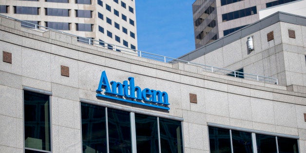 INDIANAPOLIS, IN - FEBRUARY 5: An exterior view of the Anthem Health Insurance headquarters on February 5, 2015 in Indianapolis, Indiana. About 80 million company records were accessed in what may be among the largest healthcare data breaches to date. (Photo by Aaron P. Bernstein/Getty Images)