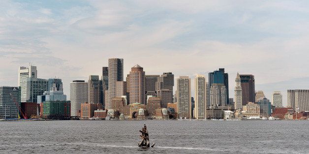 BOSTON, MA - JANUARY 9: A general view of the Boston skyline on January 9, 2015 in Boston. Boston has been chosen by the United States Olympic Committee to be the United States entry in the global competition to be the host city for the 2024 Olympics. (Photo by Paul Marotta/Getty Images)