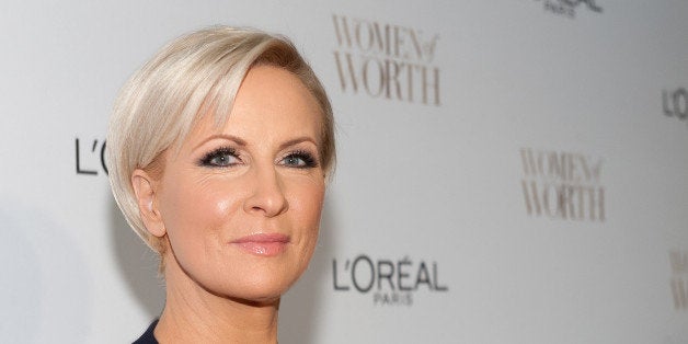 NEW YORK, NY - DECEMBER 02: Mika Brzezinski attends L'Oreal Paris' Ninth Annual Women of Worth Awards at The Pierre Hotel on
