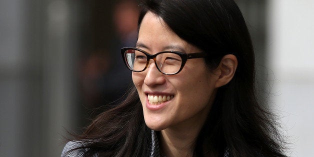 SAN FRANCISCO, CA - MARCH 10: Ellen Pao leaves the California Superior Court Civic Center Courthouse during a lunch break from her trial on March 10, 2015 in San Francisco, California. Reddit interim CEO Ellen Pao is suing her former employer, Silicon Valley venture capital firm Kleiner Perkins Caulfield and Byers, for $16 million alleging she was sexually harassed by male officials. (Photo by Justin Sullivan/Getty Images)