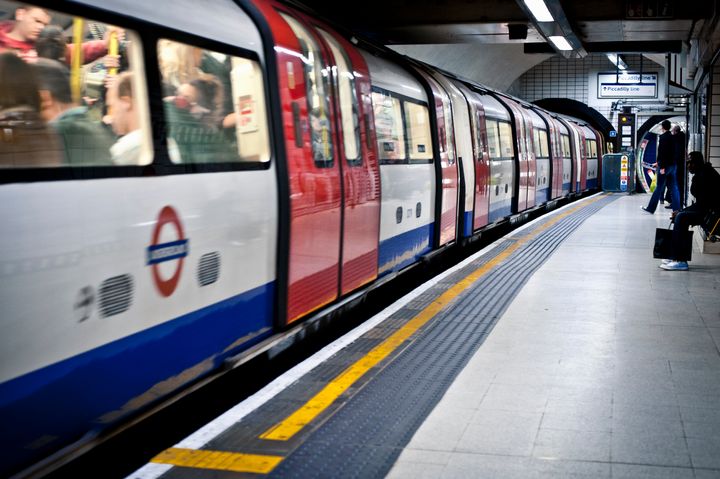 The incident occurred at Marble Arch station (file photo)