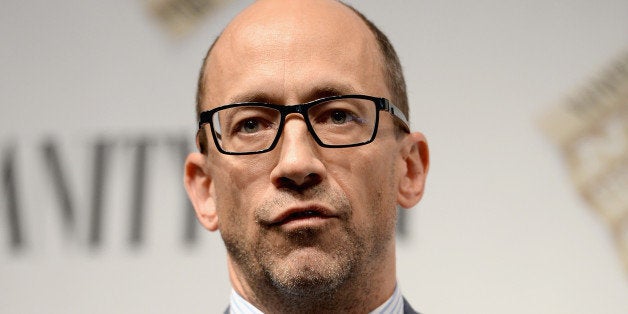 SAN FRANCISCO, CA - OCTOBER 09: Twitter CEO Dick Costolo speaks onstage during 'Social Goes Global' at the Vanity Fair New E