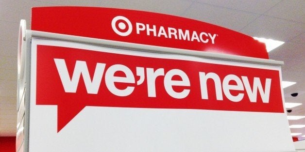 Target Pharmacy , We're New, Signs. End Cap Headers