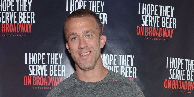 NEW YORK, NY - JUNE 05: (EXCLUSIVE ACCESS, SPECIAL RATES APPLY) Author/public speaker Tucker Max poses for a picture before the Off-Broadway opening night of his play 'I Hope They Serve Beer on Broadway' at the Roy Arias Studio on June 5, 2013 in New York City. (Photo by Mike Coppola/Getty Images)