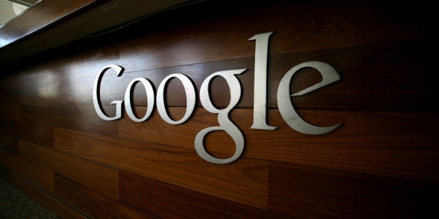The Google logo is seen at the Google headquarters in Mountain View, California. on September 2, 2011. AFP PHOTO/KIMIHIRO